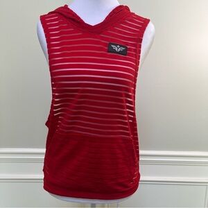 Flex-N-Flex Vibrant Red Hoodie S